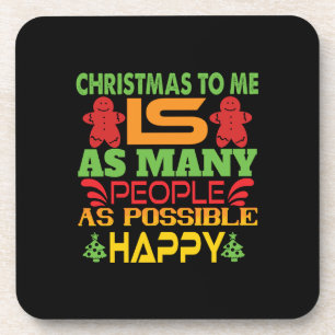 Xmas Gift Christmas To Me Coaster