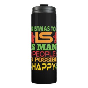 Xmas Gift Christmas To Me Thermal Tumbler
