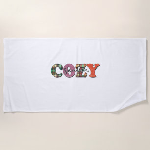Xmas Gift Cosy Season Beach Towel