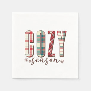 Xmas Gift Cosy Season Napkin