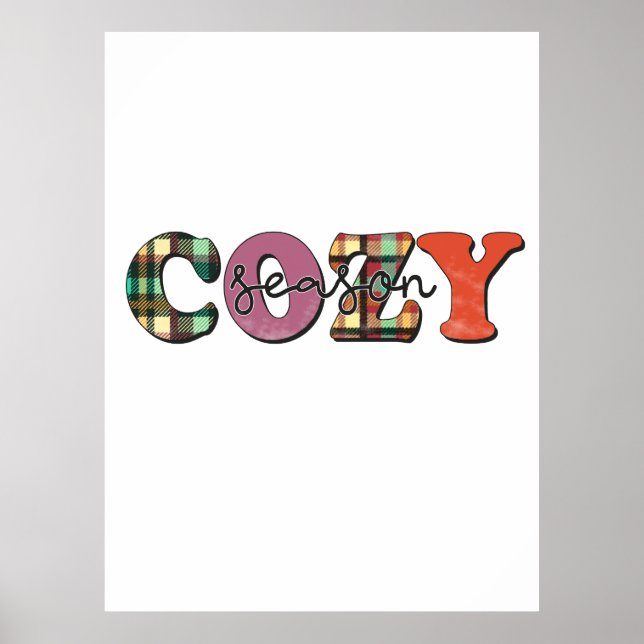 Xmas Gift Cosy Season Poster (Front)