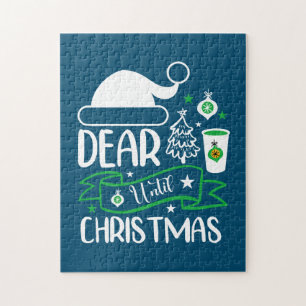 Xmas Gift Dear Until Christmas Jigsaw Puzzle