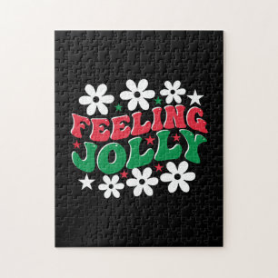 Xmas Gift Feeling Jolly Jigsaw Puzzle