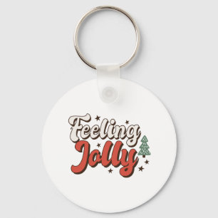 Xmas Gift Feeling Jolly Key Ring