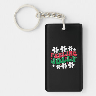 Xmas Gift Feeling Jolly Key Ring