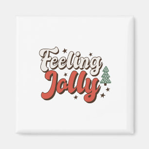 Xmas Gift Feeling Jolly Magnet