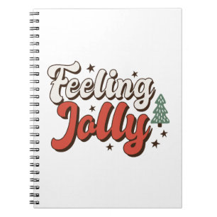 Xmas Gift Feeling Jolly Notebook