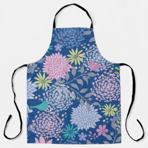 Xmas Gift Floral 60th Birthday Apron