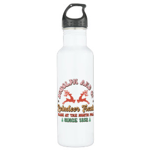 Xmas Gift Go Reindeer Treats 710 Ml Water Bottle