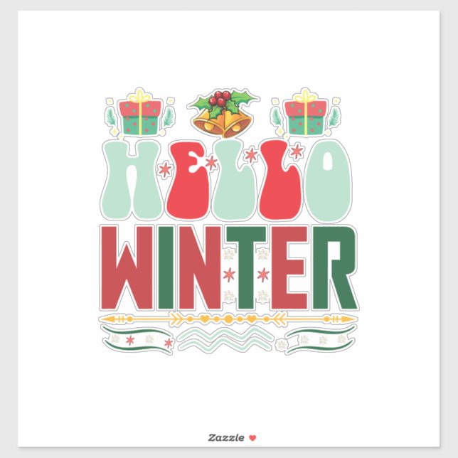 Xmas Gift Hello Winter (Sheet)