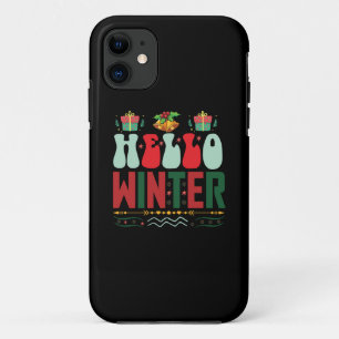 Xmas Gift Hello Winter iPhone 11 Case