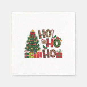 Xmas Gift Ho Ho Ho Napkin