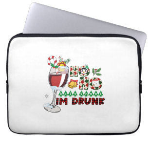 Xmas Gift Ho Ho Holy Sheet Laptop Sleeve