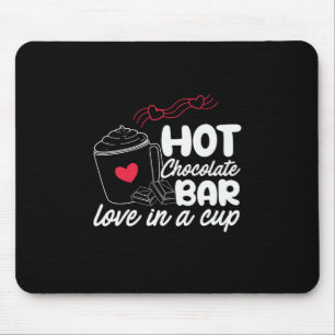 Xmas Gift Hot Love In A Cup Mouse Pad