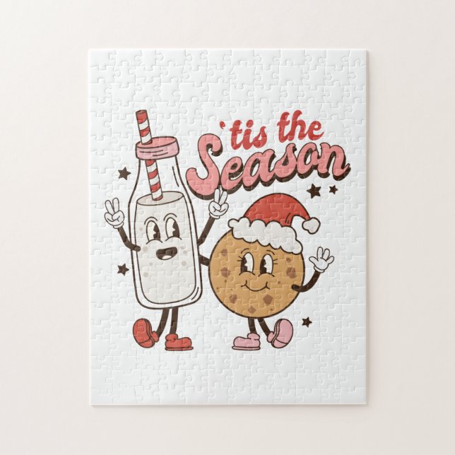 Xmas Gift It Is The Christmas Season Jigsaw Puzzle (Vertical)