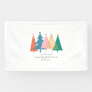 Xmas Gift It Is The Most Wonderful Time Banner