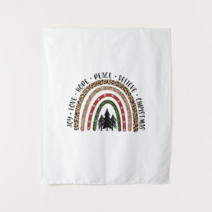Xmas Gift Joy Love Hope Peace Tapestry