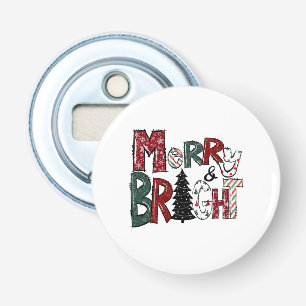 Xmas Gift Merry And Brights Bottle Opener