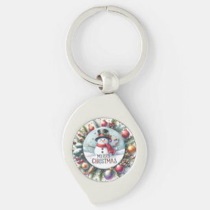 Xmas Gift Merry Christmas Key Ring