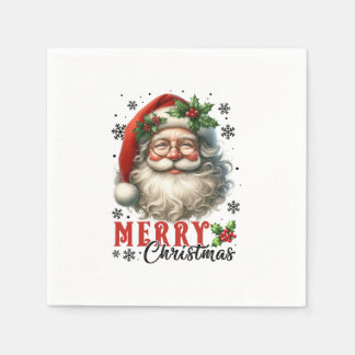 Xmas Gift Merry Christmas Napkin