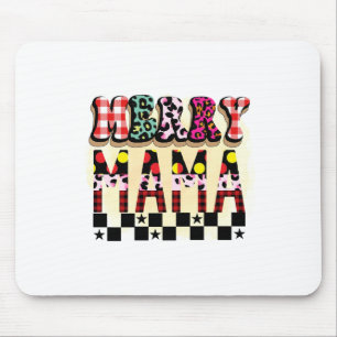 Xmas Gift Merry Mama Mouse Pad