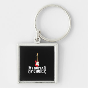 Xmas Gift My Guitar Of Choice Key Ring
