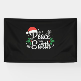 Xmas Gift Peace On Earth Banner