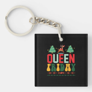 Xmas Gift Queen Friday Key Ring