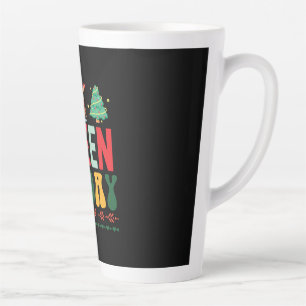 Xmas Gift Queen Friday Latte Mug