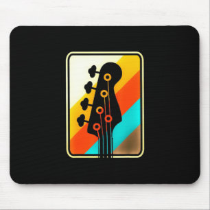 Xmas Gift Retro Vintage Guitar Player Mouse Pad