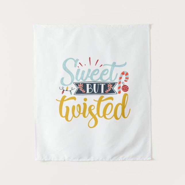 Xmas Gift | Sweet But Twisted Tapestry (Front)
