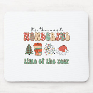 Xmas Gift The Most Wonderful Time Of The Year Mouse Pad