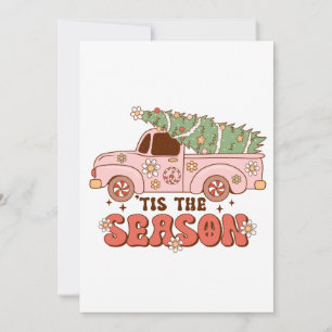 Xmas Gift Tis The Season Holiday Card