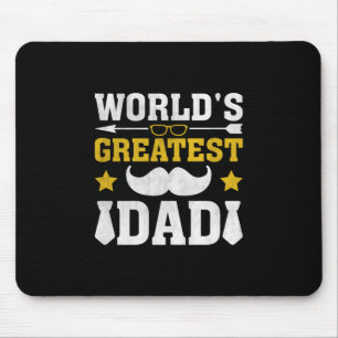 Xmas Gift World's Greatest Dad Mouse Pad