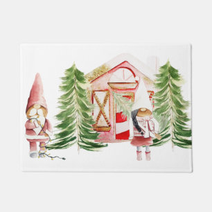 XMAS Gnome Design 1 Doormat