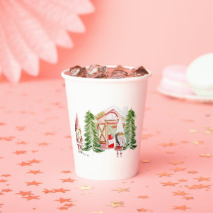 XMAS Gnome Design 1  Paper Cups