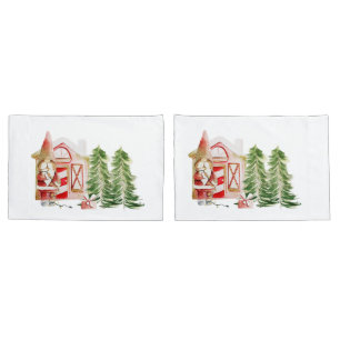 XMAS Gnome Design 2 Pillowcase