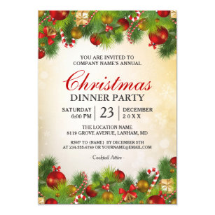 corporate christmas invitations announcements zazzle com au