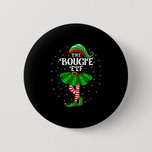 Xmas Group Matching Women Girls The Bougie Elf Chr 6 Cm Round Badge