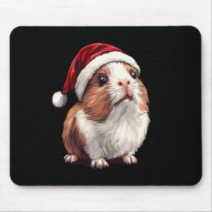 Xmas Guinea Pig Lovers Christmas Pajama Guinea Pig Mouse Pad