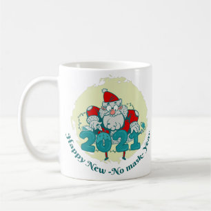 xmas happy new year 2021 coffee mug