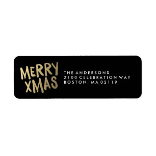 Xmas   Holiday Address Labels