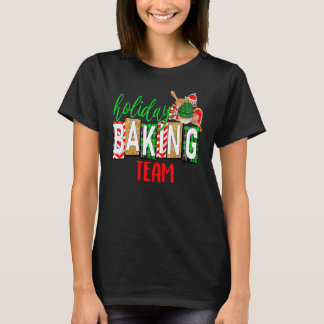Xmas Holiday Baking Team Christmas Costume Kids T-Shirt