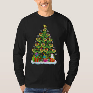 Xmas Holiday Santa Dilophosaurus Dinosaur Christma T-Shirt
