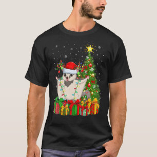 Xmas Holiday Santa Sugar Glider Christmas Tree T-Shirt