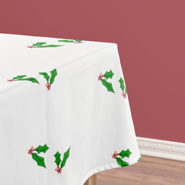 Xmas Holly-Day  Tablecloth (Creator Uploaded)