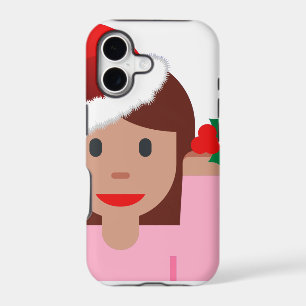 xmas information girl emoji