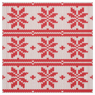 Xmas knitting seamless pattern 1 + your ideas fabric