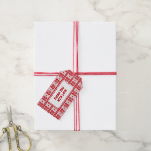 Xmas knitting seamless pattern 1 + your ideas gift tags