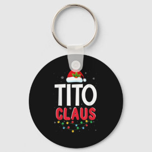 Xmas Light Tito Santa Claus Christmas Matching Cos Key Ring